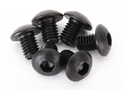 Traxxas 2515 Screws 3x4mm Button-Head Machine (Hex Drive) (6) Desert Racer