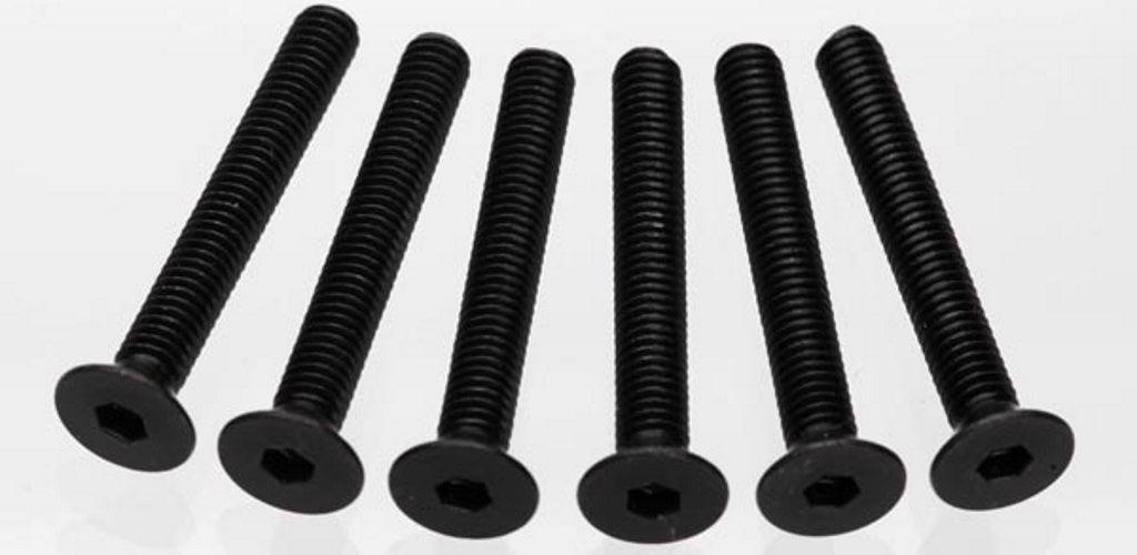 Traxxas 2533 Screws 4x30mm Countersunk Machine (Hex Drive) (6) Desert Racer