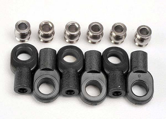 Traxxas 2742X Short Rod Ends With Hollow Balls (6) Slash T-Maxx Stampede