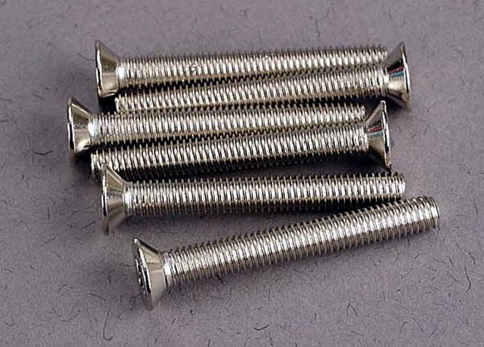 Traxxax 3162 Screws 3x24mm Countersunk Machine (6)