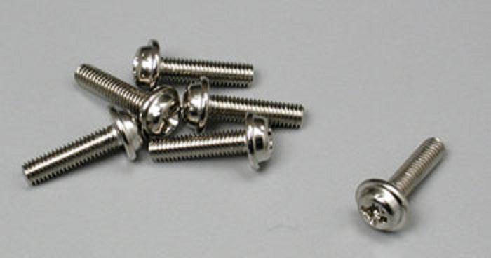 Traxxas 3186 3x12mm Washerhead Screws (6) Rustler Stampede