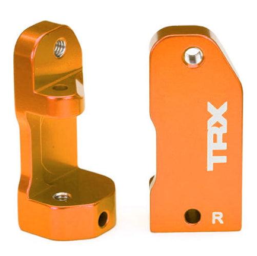 Traxxas Caster Block 30-degree Orange-Anodized 6061-T6 Aluminum Rustler Stampede