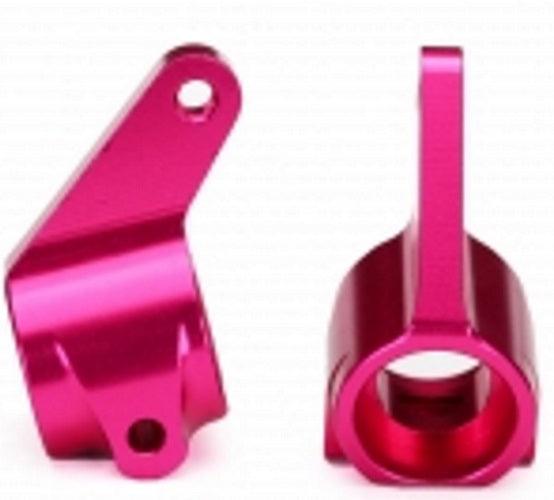 Traxxas 3636P Aluminum Steering Blocks Pink Rustler 2WD Stampede / Slash Bandit