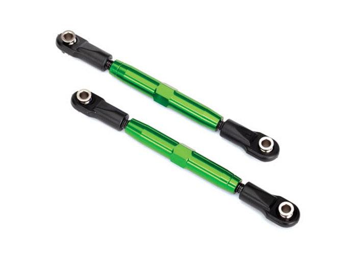 Traxxas 3644G Camber Links Rear (Tubes Green-Anodized, 7075-T6 Aluminum) Slash