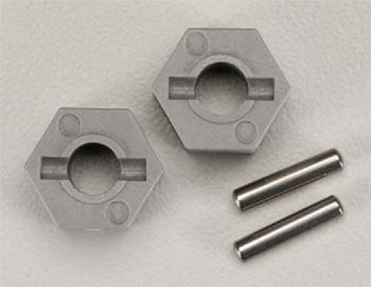 Traxxas 3654 Front Hex Wheel Hubs w/Axle Pins (2) Slash Stampede Rustler