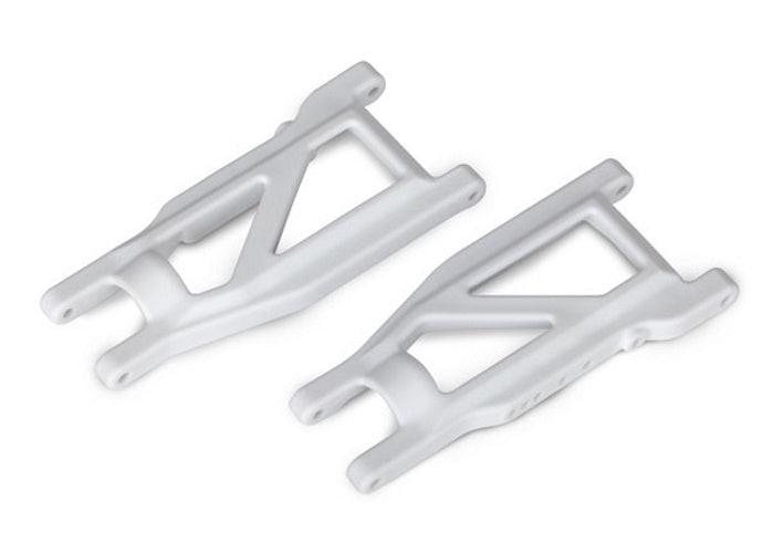 Traxxas 3655A - Front / Rear Suspension Arms, White, Rustler 4x4