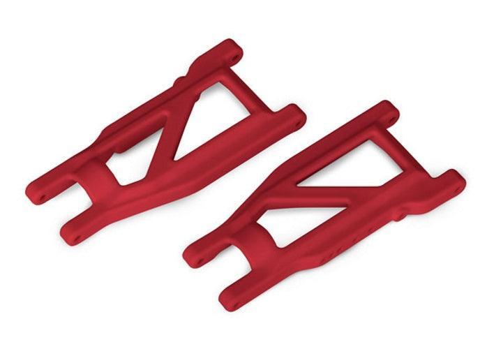 Traxxas 3655L Suspension Arms Red Front/Rear (2) Rustler 4x4