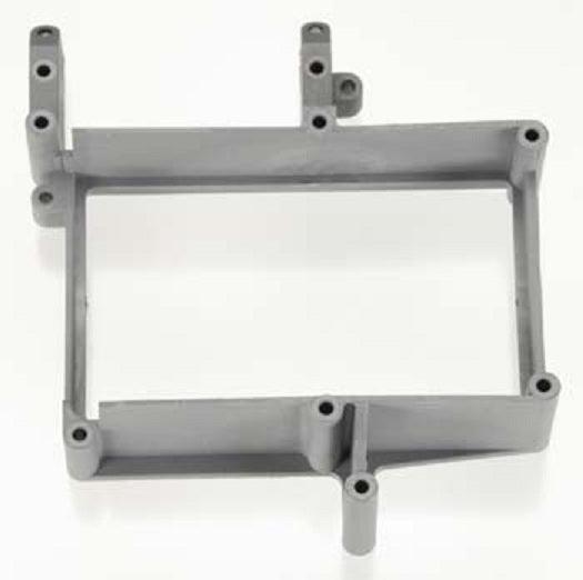 Traxxas 4433A Mounting Plate Receiver Gray Nitro Rustler