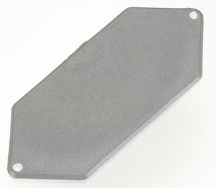 Traxxas 4433A Mounting Plate Receiver Gray Nitro Rustler