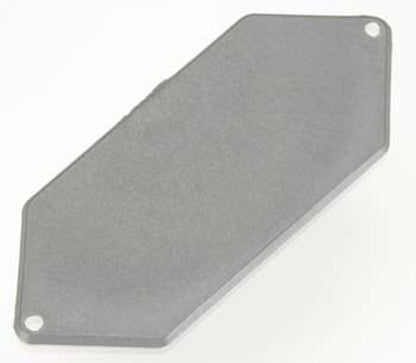 Traxxas 4433A Mounting Plate Receiver Gray Nitro Rustler