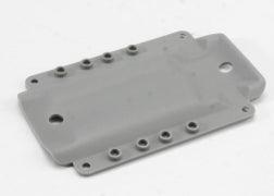 Traxxas 4969 Skidplate Transmission Nylon (Gray) (For Long Wheelbase Chassis) T-Maxx