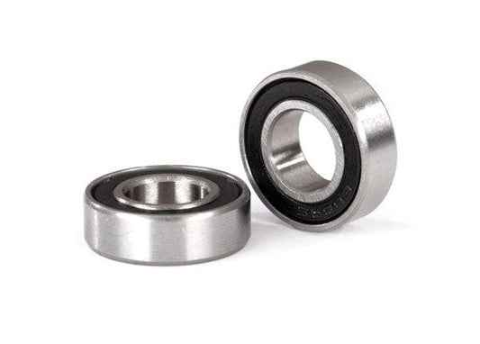 Traxxas 5118A Ball Bearings Black Rubber Sealed (8x16x5mm) (2) Maxx