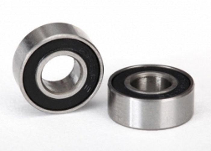 Traxxas 5180A Ball Bearings Black Rubber Sealed (6x13x5mm) (2) Desert Racer