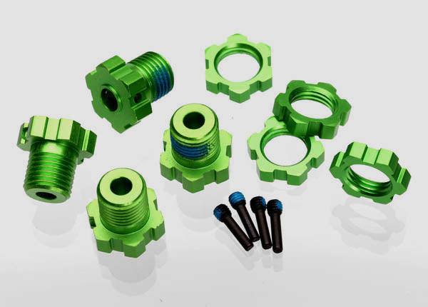 Traxxas 5353G Wheel Hubs Splined 17mm (4) T-Maxx E-Maxx Revo Summit