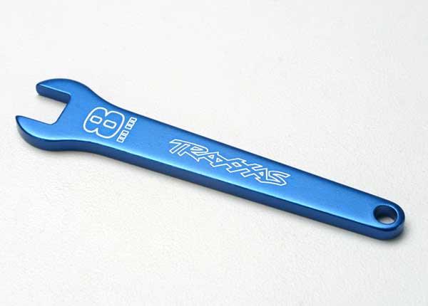 Traxxas 5478 Flat Wrench 8mm Blue Revo T-Maxx E-Maxx Rustler Bandit