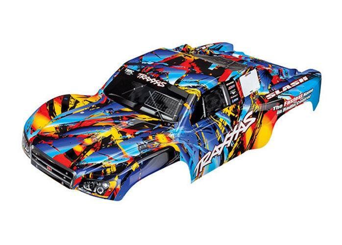 Traxxas 5848 Body Slash 4X4 Rock n' Roll (Painted, Decals Applied)