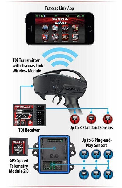 Traxxas 6550X TQi Telemetry Expander 2.0