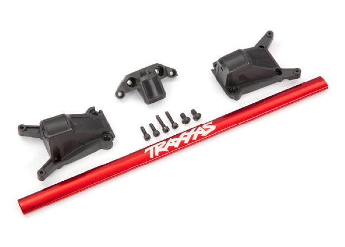Traxxas 6730R Chassis Brace Kit Red Rustler 4X4 or Slash 4X4 Models Equipped
