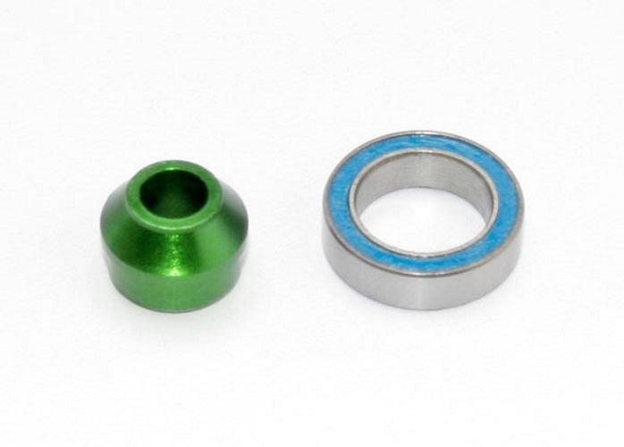 Traxxas Bearing Adapter 6061-T6 Aluminum (Green-Anodized) Stampede 4X4 /Slash