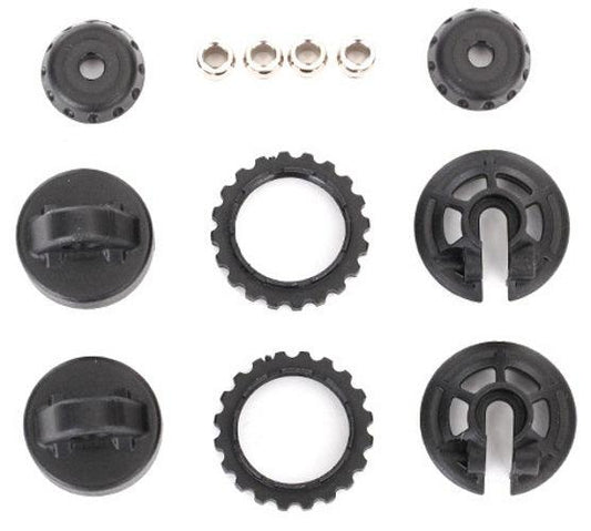Traxxas 7468X Caps & Spring Retainers, GTR Shock Desert Racer