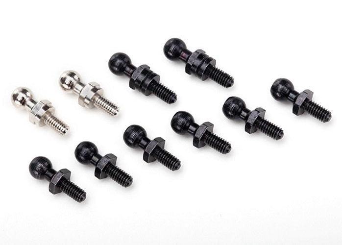 Traxxas Pivot balls Black (6) Silver (2) Black (2) Latrax Rally / SST / Teton