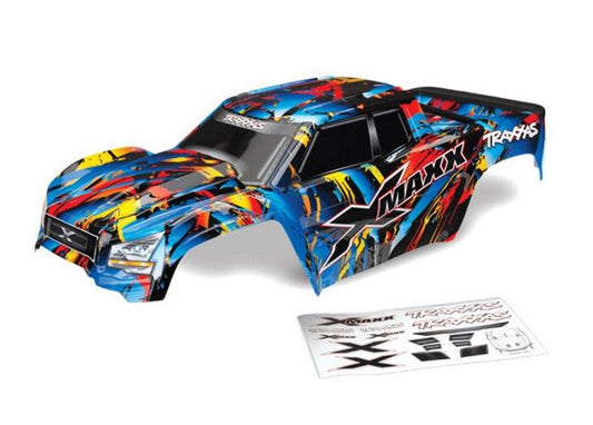 Traxxas 7711T Body X-Maxx Rock n' Roll (Painted Decals Applied) Assembled