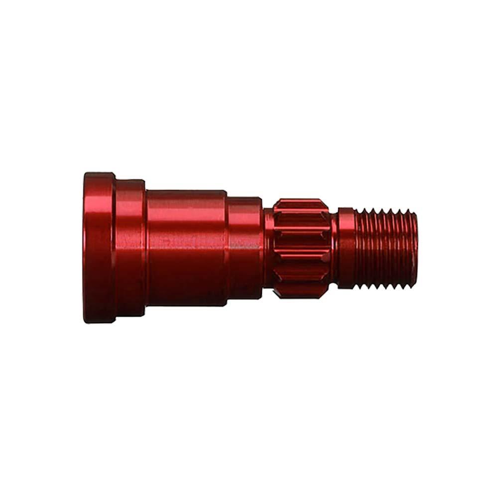 Traxxas 7753R Stub Axle Aluminum (Red-Anodized) (1) X Maxx