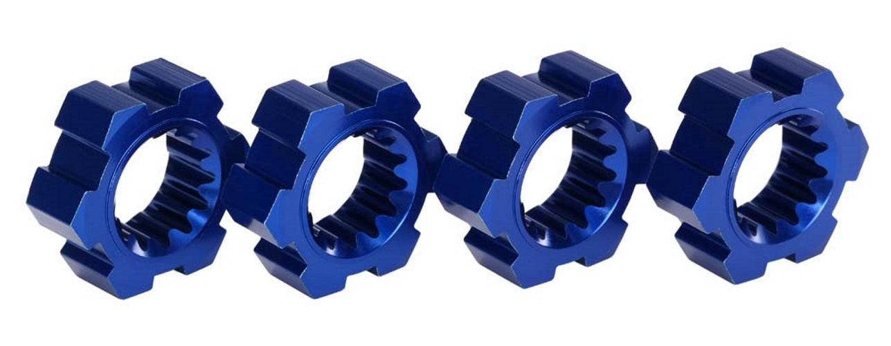 Traxxas TRA7756X Wheel Hubs Hex Aluminum Blue-Anodized (4) X-Max