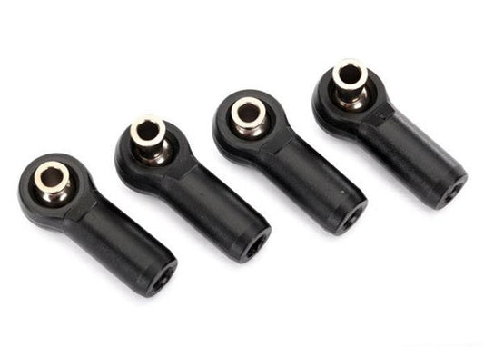 Traxxas 7797 Rod ends (4) (Assembled With Steel Pivot Balls) For #7748G
