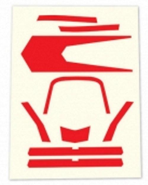 Traxxas 7980 Decals High Visibility Red Aton