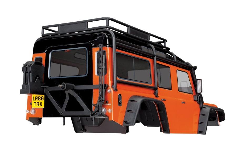 Traxxas 8011A TRX-4 Land Rover Defender Adventure Edition Orange Painted Body