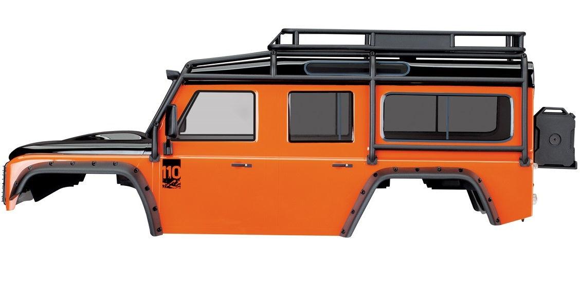 Traxxas 8011A TRX-4 Land Rover Defender Adventure Edition Orange Painted Body