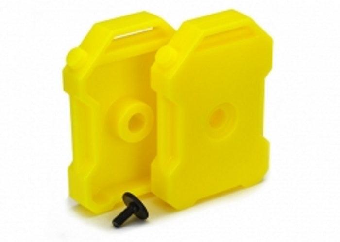 Traxxas 8022A Fuel Canisters (Yellow) (2)/ 3x8 FCS (1) TRX-4