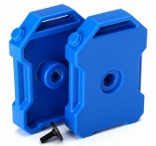 Traxxas 8022R Fuel Canisters (Blue) (2)/ 3x8 FCS (1) TRX-4