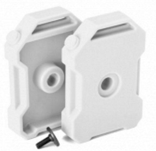 Traxxas 8022X Fuel Canisters (White) (2)/ 3x8 FCS (1) TRX-4