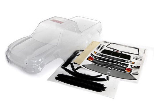 Traxxas 8111 Body (Clear Trimmed Requires Painting)/ Window masks TRX-4 Sport