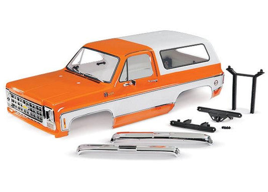 Traxxas 8130X Body Chevrolet Blazer (1979) Painted Complete (Orange) TRX-4