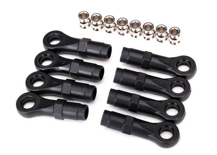 Traxxas 8149 Rod Ends Extended (Standard /Angled /Hollow Balls (8)) TRX-4