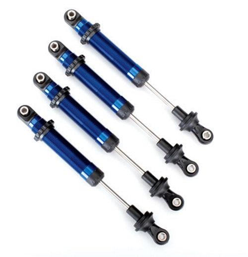 Traxxas 8160X Shocks GTS Aluminum (Blue-Anodized) For #8140X TRX-4