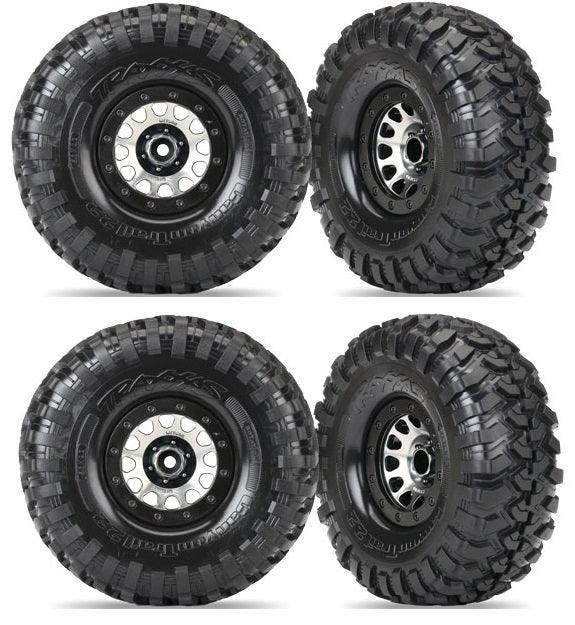 Traxxas 8172 TRX-4 Mounted Canyon Trail 2.2" Tires Method 105 (4) Rock Crawler