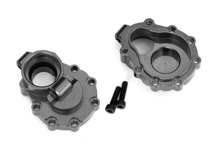 Traxxas Portal Housing Inner Rear 6061-T6 Aluminum Charcoal Gray Anodized TRX4