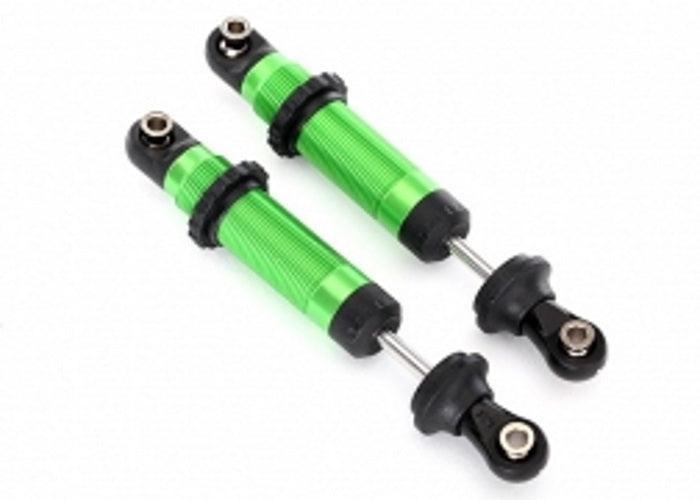 Traxxas 8260G Shocks, GTS, Aluminum (Green-Anodized) (2) TRX-4
