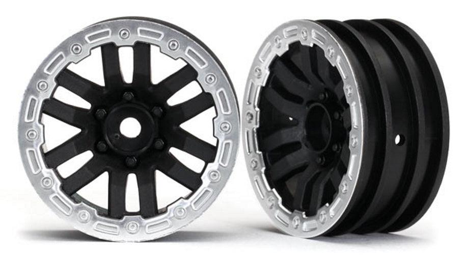 Traxxas 8271X Wheels 1.9 (Satin Beadlock) (2) TRX-4