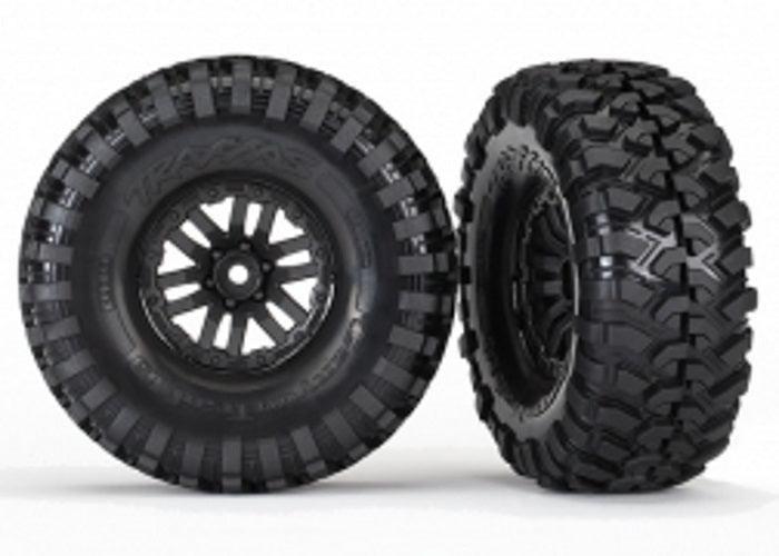 Traxxas 8272 Assembled Glued Tires and Wheels w/Foam Inserts TRX-4