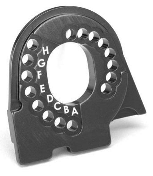 Traxxas Motor Mount Plate 6061-T6 Aluminum (Charcoal Gray-Anodized) TRX-4