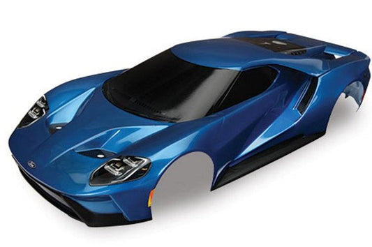 Traxxas 8311A Body Ford GT Blue (Painted, Decals Applied)