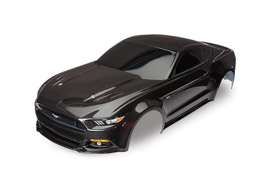 Traxxas 8312X Black Pre-Painted Body w/Decals Ford Mustang GT 4-Tec 2.0