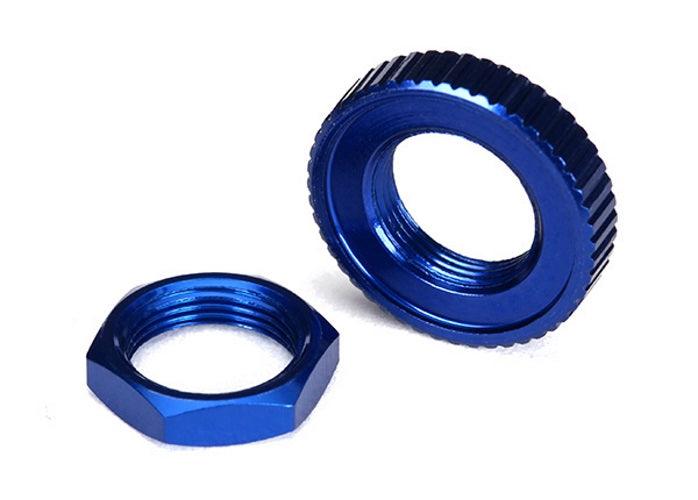 Traxxas 8345 Servo Saver Nuts Aluminum Blue-anodized Ford GT 4-Tec 2.0