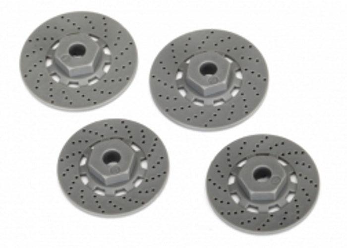 Traxxas 8356 Wheel Hubs Hex (Disc Brake Rotors) (4) 4-Tec 2.0