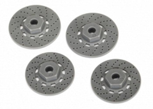 Traxxas 8356 Wheel Hubs Hex (Disc Brake Rotors) (4) 4-Tec 2.0